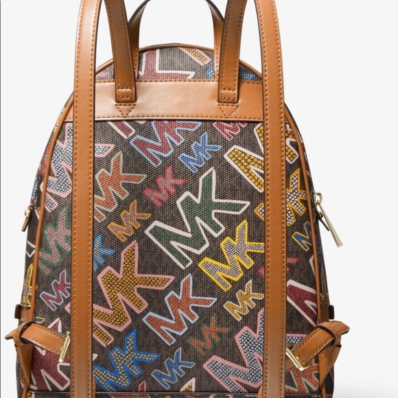 Michael Kors signature logo backpack - Picture 12 of 13